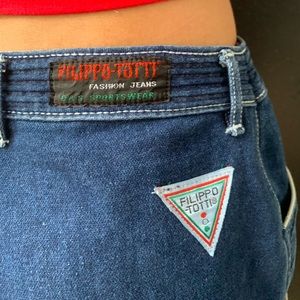 Wide hip, Retro Filippo Totti Fashion Jeans